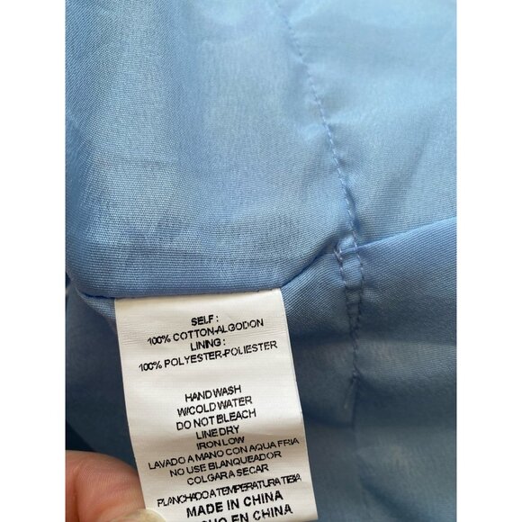 &Merci Dress Memorable Poise Blue Floral Mini Dress Large Merci - Picture 10 of 10